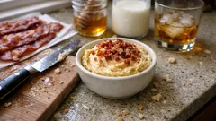 Whisky-Speck-Butter – luftig aufgeschlagen und perfekt zu Grilladen, Steak oder frischem Brot